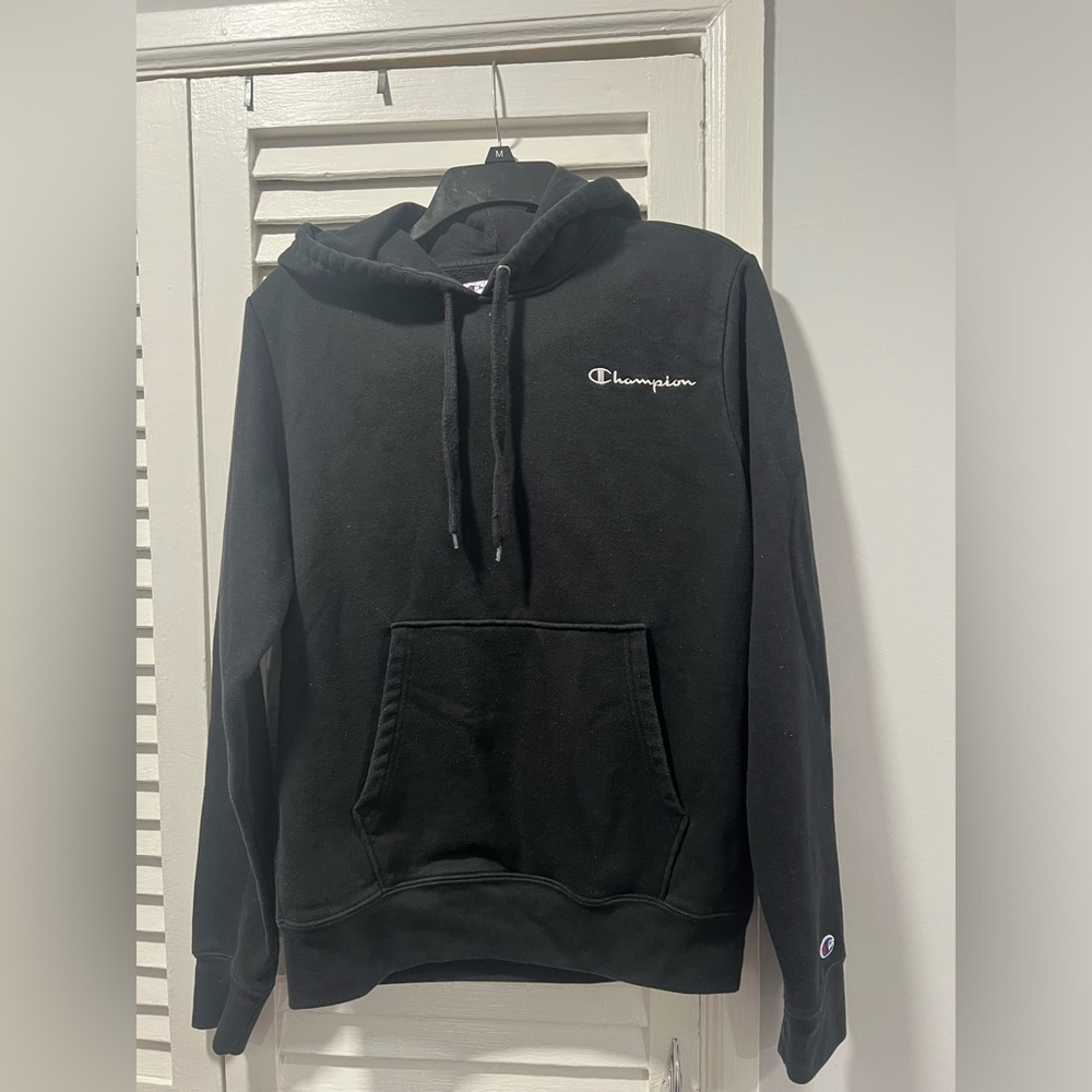 champion hoodie black